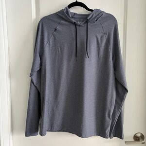 Rhone Reign Midweight Hoodie in Midnight Heather